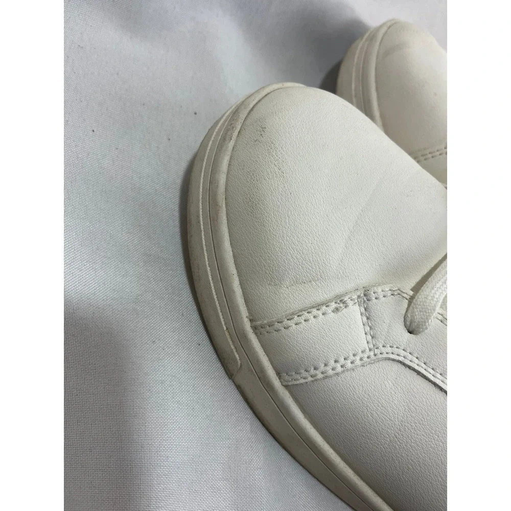 Goodfellow & Co Mens Low Top Lace Up Sneakers Off White Size 11.5 Casual Shoes
